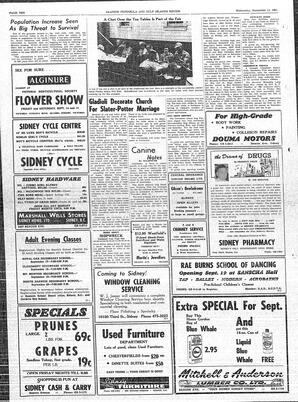 Saanich Peninsula And Gulf Islands Review Wed, September 12, 1962 (Page 10)