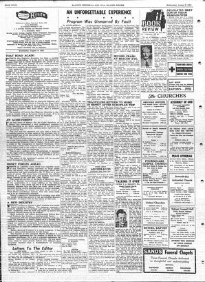 Saanich Peninsula And Gulf Islands Review Wed, August 8, 1962 (Page 4)