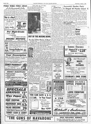 Saanich Peninsula And Gulf Islands Review Wed, August 1, 1962 (Page 10)