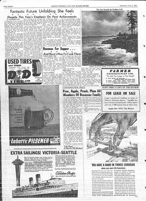 Saanich Peninsula And Gulf Islands Review Wed, July 11, 1962 (Page 8)