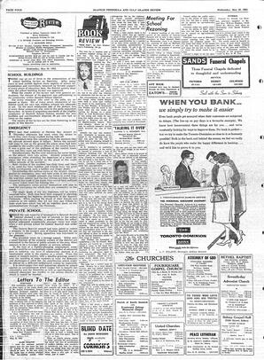 Saanich Peninsula And Gulf Islands Review Wed, May 30, 1962 (Page 4)