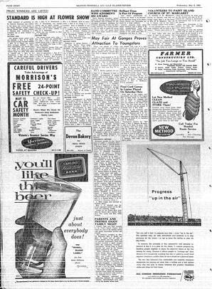 Saanich Peninsula And Gulf Islands Review Wed, May 9, 1962 (Page 8)