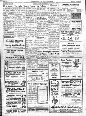 Saanich Peninsula And Gulf Islands Review Wed, April 18, 1962 (Page 10)