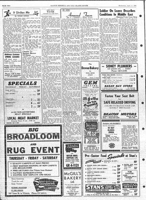 Saanich Peninsula And Gulf Islands Review Wed, April 11, 1962 (Page 2)