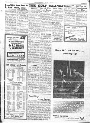 Saanich Peninsula And Gulf Islands Review Wed, January 17, 1962 (Page 7)