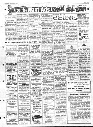 Saanich Peninsula And Gulf Islands Review Wed, December 20, 1961 (Page 5)