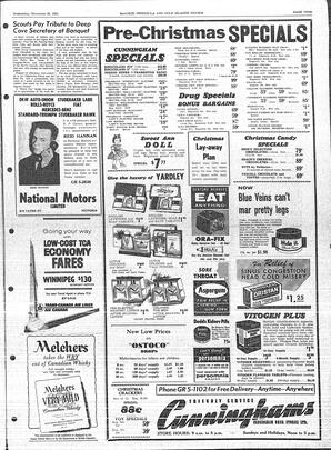 Saanich Peninsula And Gulf Islands Review Wed, November 29, 1961 (Page 9)