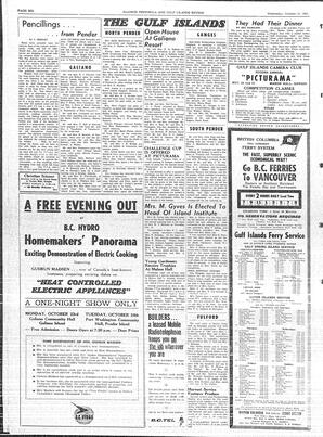 Saanich Peninsula And Gulf Islands Review Wed, October 18, 1961 (Page 6)