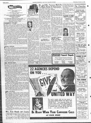 Saanich Peninsula And Gulf Islands Review Wed, October 11, 1961 (Page 4)