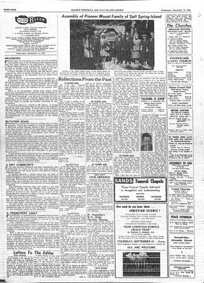 Saanich Peninsula And Gulf Islands Review Wed, September 13, 1961 (Page 4)