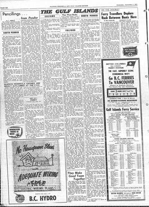 Saanich Peninsula And Gulf Islands Review Wed, September 6, 1961 (Page 6)