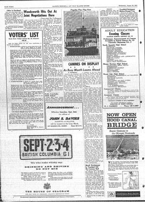 Saanich Peninsula And Gulf Islands Review Wed, August 30, 1961 (Page 8)