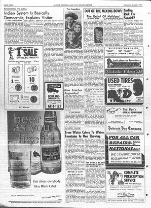 Saanich Peninsula And Gulf Islands Review Wed, August 2, 1961 (Page 8)