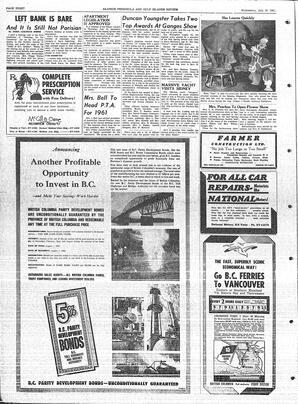 Saanich Peninsula And Gulf Islands Review Wed, July 19, 1961 (Page 8)
