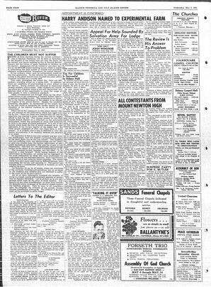 Saanich Peninsula And Gulf Islands Review Wed, May 3, 1961 (Page 4)