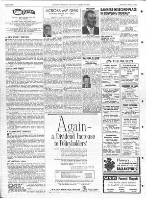 Saanich Peninsula And Gulf Islands Review Wed, March 1, 1961 (Page 4)
