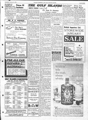Saanich Peninsula And Gulf Islands Review Wed, January 11, 1961 (Page 7)