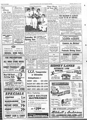 Saanich Peninsula And Gulf Islands Review Thu, September 8, 1960 (Page 14)