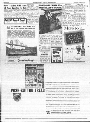 Saanich Peninsula And Gulf Islands Review Wed, August 3, 1960 (Page 8)