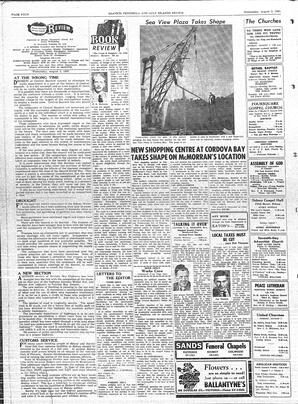 Saanich Peninsula And Gulf Islands Review Wed, August 3, 1960 (Page 4)