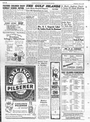 Saanich Peninsula And Gulf Islands Review Wed, July 20, 1960 (Page 6)