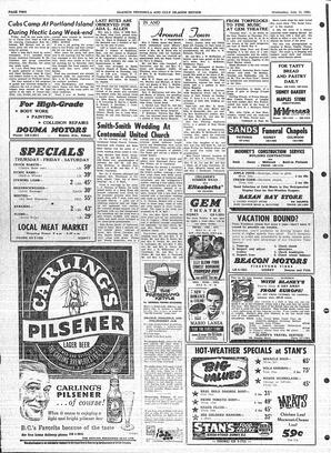 Saanich Peninsula And Gulf Islands Review Wed, July 13, 1960 (Page 2)