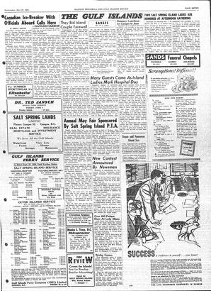 Saanich Peninsula And Gulf Islands Review Wed, May 25, 1960 (Page 7)