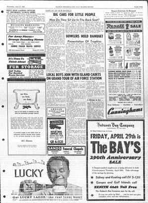 Saanich Peninsula And Gulf Islands Review Wed, April 27, 1960 (Page 5)