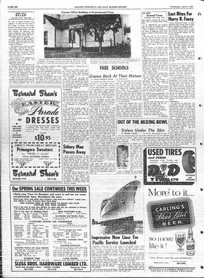 Saanich Peninsula And Gulf Islands Review Wed, April 6, 1960 (Page 6)