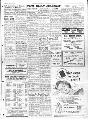 Saanich Peninsula And Gulf Islands Review Wed, March 23, 1960 (Page 9)