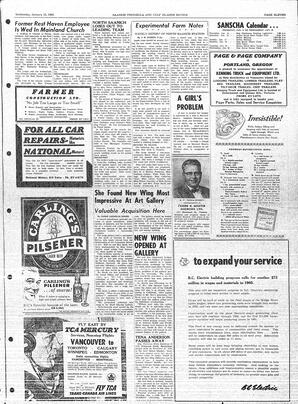 Saanich Peninsula And Gulf Islands Review Wed, January 13, 1960 (Page 11)