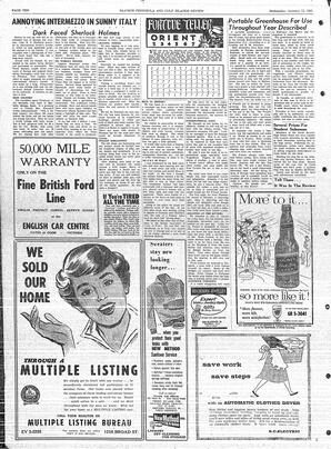 Saanich Peninsula And Gulf Islands Review Wed, January 13, 1960 (Page 10)