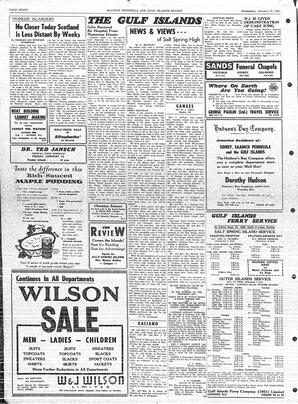 Saanich Peninsula And Gulf Islands Review Wed, January 13, 1960 (Page 8)