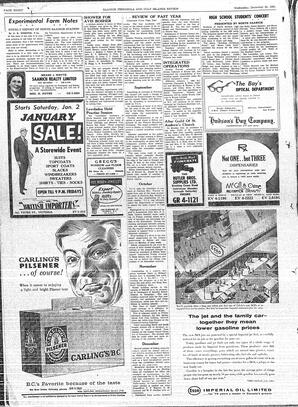 Saanich Peninsula And Gulf Islands Review Wed, December 30, 1959 (Page 8)