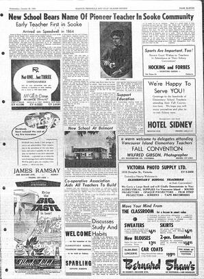 Saanich Peninsula And Gulf Islands Review Wed, October 28, 1959 (Page 11)