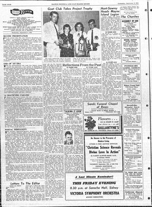 Saanich Peninsula And Gulf Islands Review Wed, September 9, 1959 (Page 4)