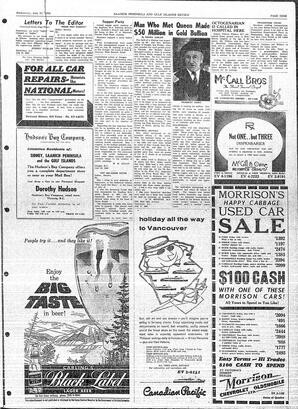 Saanich Peninsula And Gulf Islands Review Wed, July 22, 1959 (Page 9)