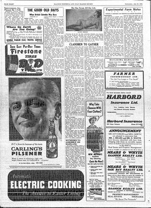 Saanich Peninsula And Gulf Islands Review Wed, July 22, 1959 (Page 8)