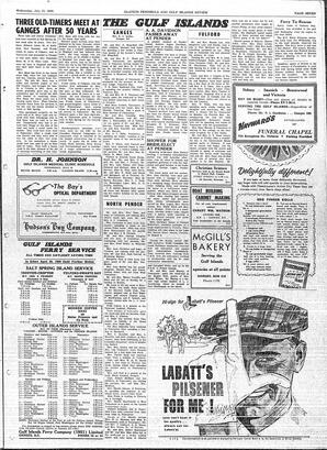 Saanich Peninsula And Gulf Islands Review Wed, July 22, 1959 (Page 7)