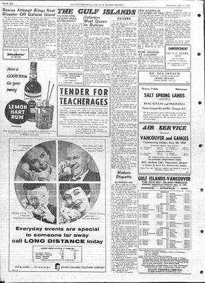 Saanich Peninsula And Gulf Islands Review Wed, July 22, 1959 (Page 6)
