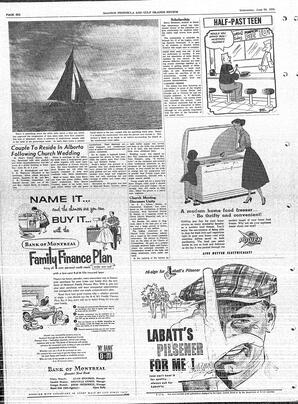 Saanich Peninsula And Gulf Islands Review Wed, June 24, 1959 (Page 6)