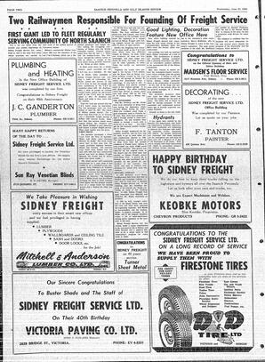 Saanich Peninsula And Gulf Islands Review Wed, June 10, 1959 (Page 10)