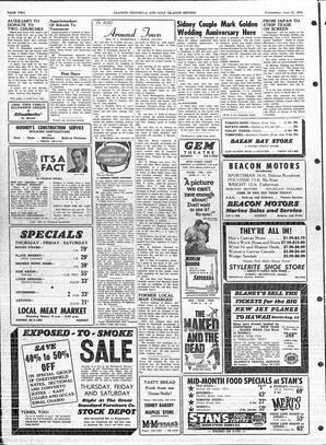 Saanich Peninsula And Gulf Islands Review Wed, June 10, 1959 (Page 2)