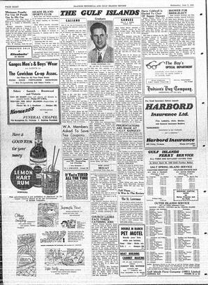 Saanich Peninsula And Gulf Islands Review Wed, June 3, 1959 (Page 8)