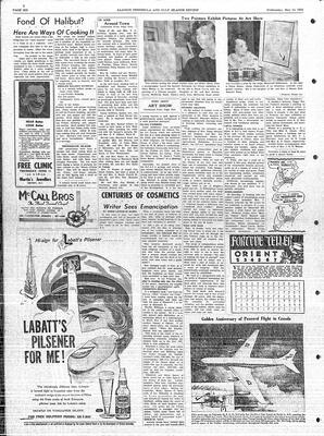 Saanich Peninsula And Gulf Islands Review Wed, May 13, 1959 (Page 6)