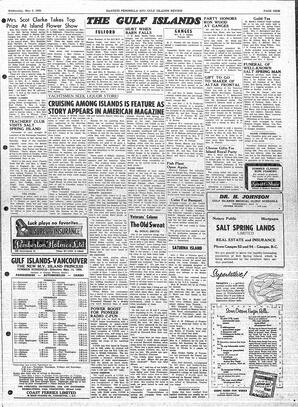 Saanich Peninsula And Gulf Islands Review Wed, May 6, 1959 (Page 9)