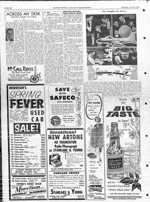 Saanich Peninsula And Gulf Islands Review Wed, April 29, 1959 (Page 6)