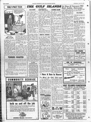 Saanich Peninsula And Gulf Islands Review Wed, April 22, 1959 (Page 8)