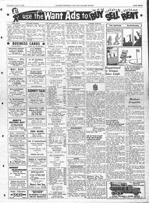 Saanich Peninsula And Gulf Islands Review Wed, April 22, 1959 (Page 7)