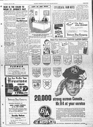 Saanich Peninsula And Gulf Islands Review Wed, April 22, 1959 (Page 5)